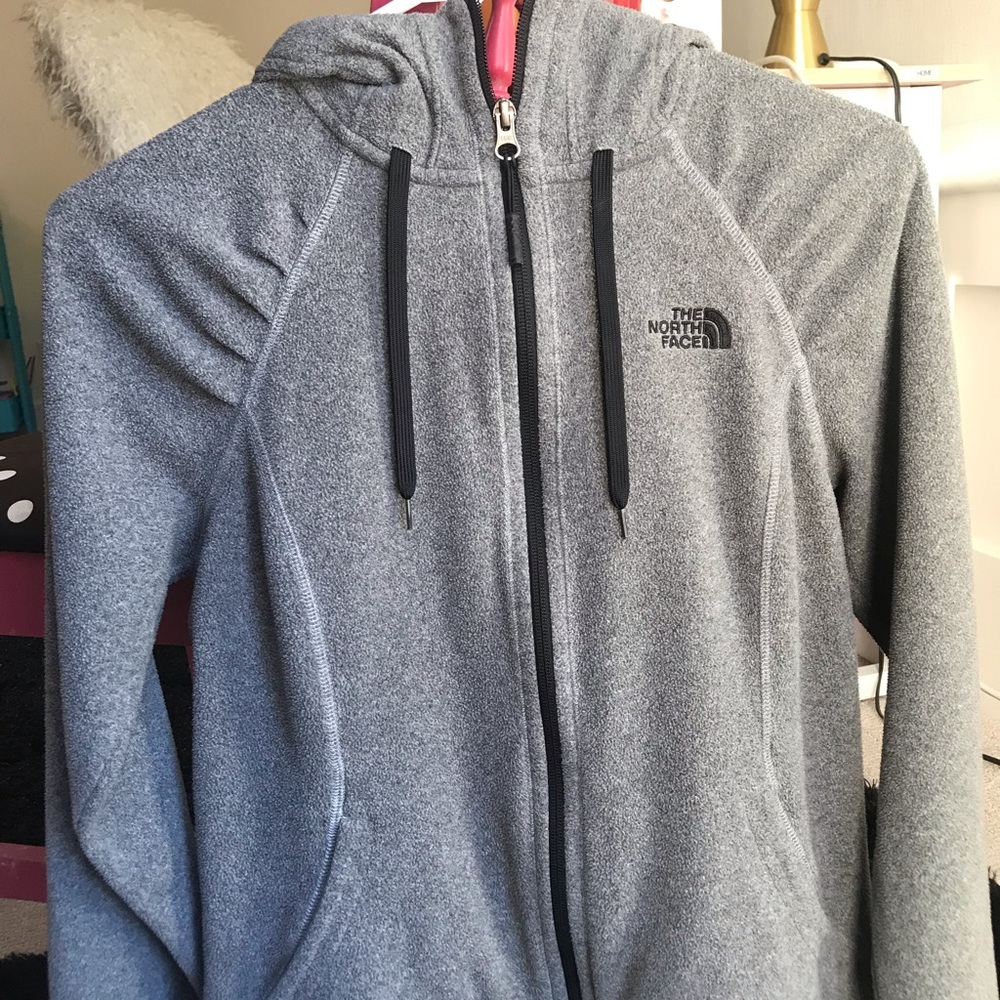North Face Zip up hoodie